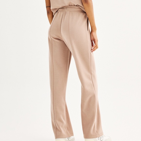 NWT Women's FLX High-Rise Solace Straight Leg Sand Wash Pants SIZE SMALL LONG - Picture 3 of 14
